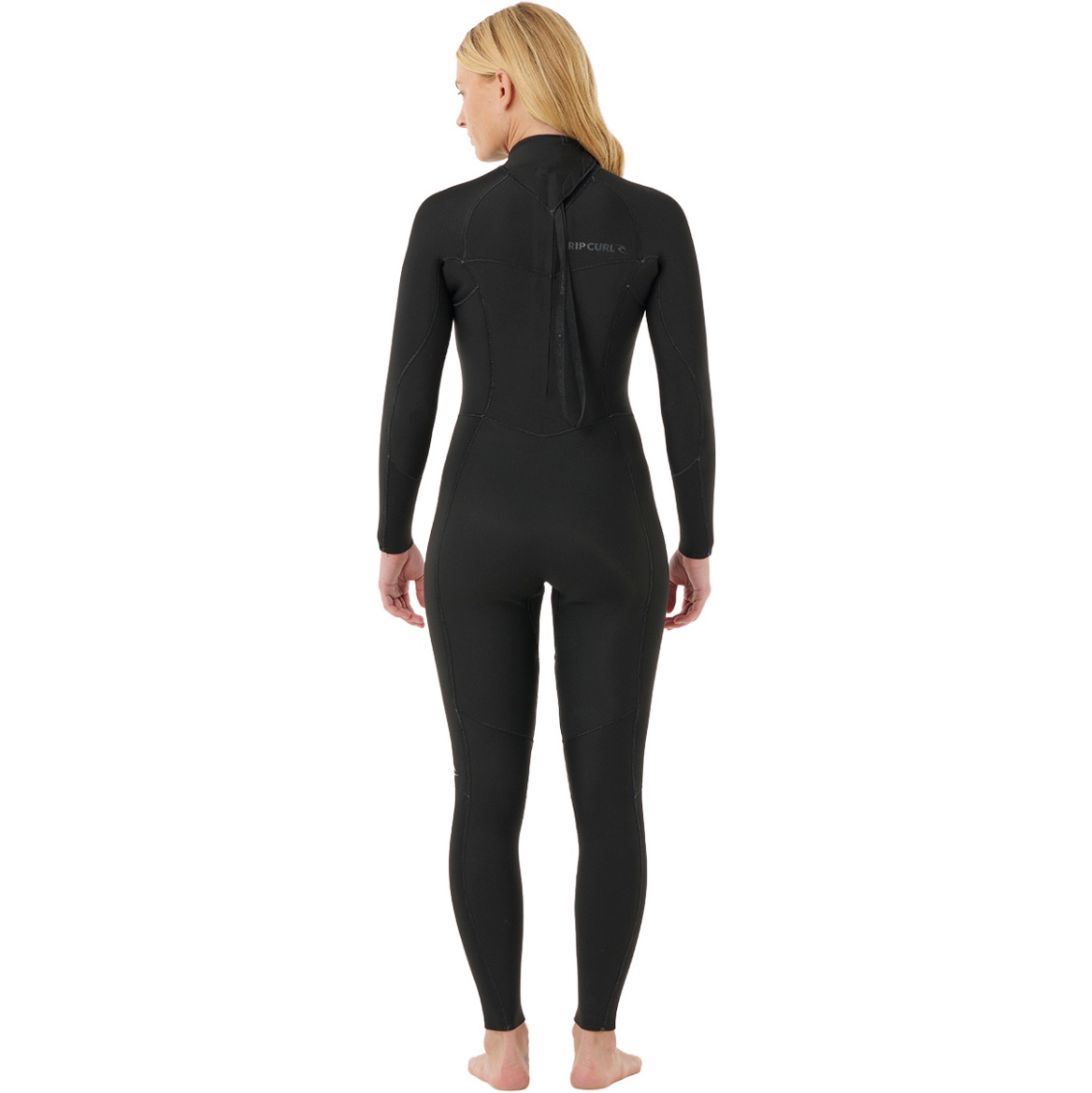 2026 Rip Curl Womens Dawn Patrol 4/3mm Back Zip Wetsuit 163WFS - Black